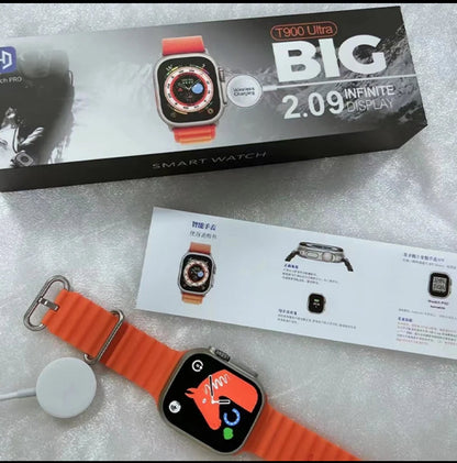 T900 Ultra Big 2.09 Display Smart Watch Series 8 Built In game